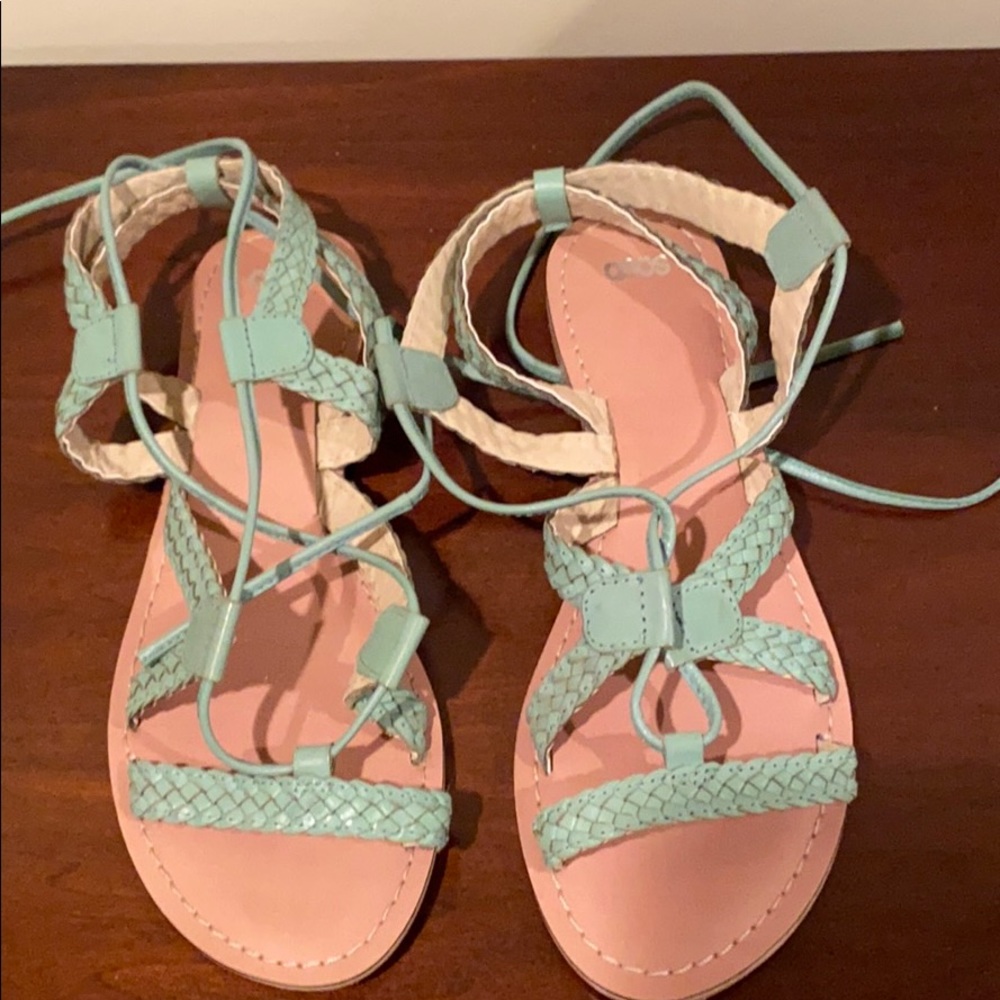NWOB ASOS Mint Green sandal